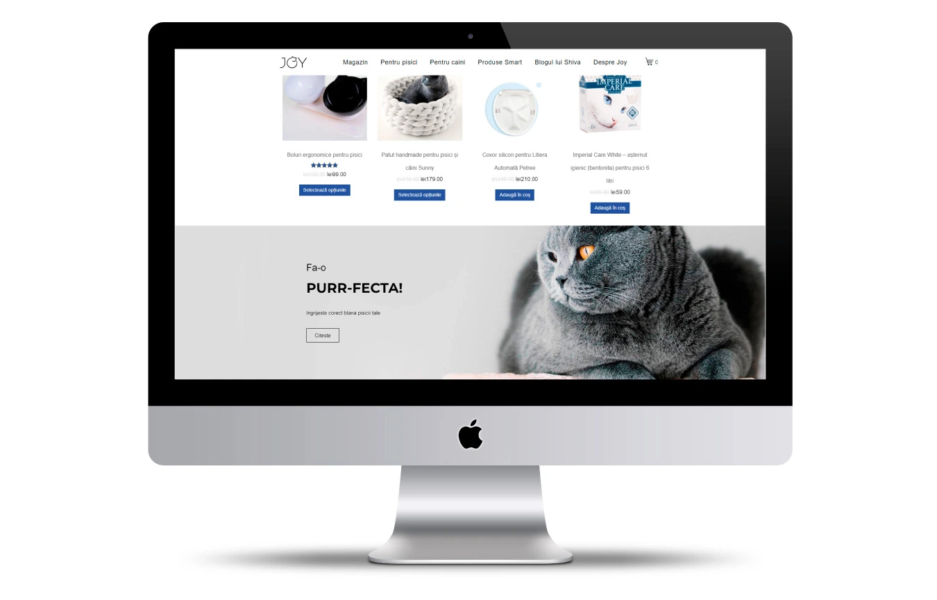 JOYfurpets.com Website