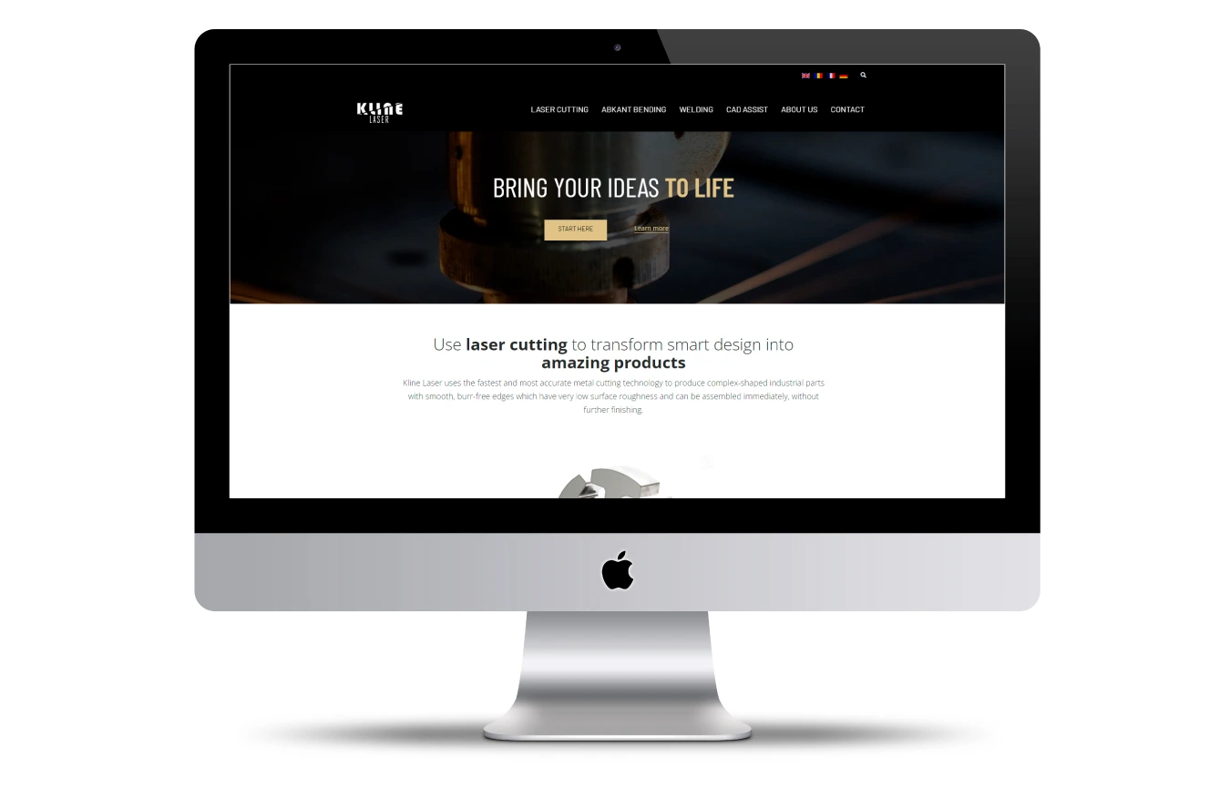 Kline-Laser Website